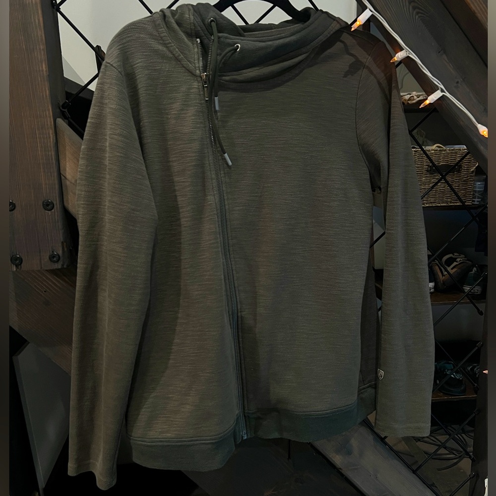 Kuhl zip up sweatshirt.